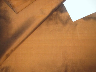 100% Pure silk Dupion Copper Brown ~ 54&quot; wide DUP344[1]