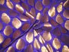 Silk Brocade fabric Purple x metallic gold color 44" wide BRO718[2]