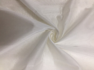 100% silk Premium quality 24 momme/90 grams  -off White Imported  silk organza twill weave 44 inch wide