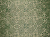 100% Silk taffeta jacquard green x metallic gold DAMASK  54" wide TAFJ9[2]