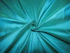 100% Pure silk dupion fabric kigfisher blue x green color 54" wide DUP284