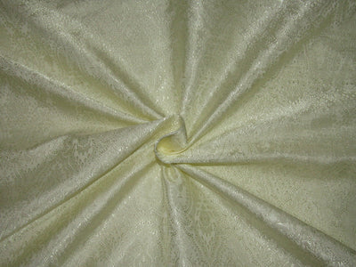 Silk Brocade fabric cream Victorian color 44" wide BRO721[1]