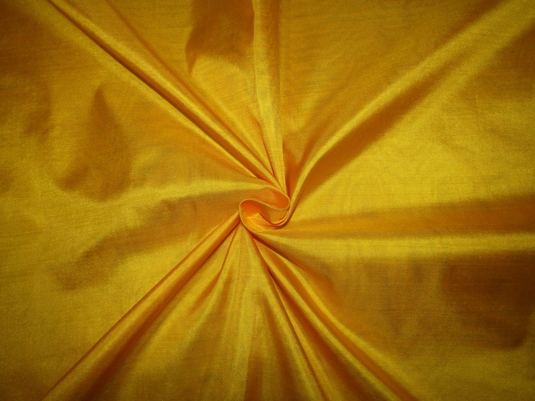 Pure Silk Fabric, GSM: 50 Gram MARY ANN Bright Yellow 44&quot;
