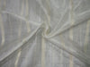 silk organza fabric metallic gold plaids and stripefabric 44&quot;