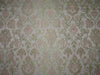 Silk Brocade fabric ivory baby pink x metallic gold color 44" wide BRO724[1]