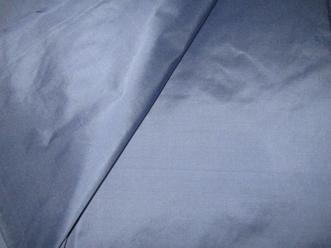 100% Pure SILK TAFFETA BLUE color 22 momme Fabric 54&quot; wide TAF249[1]