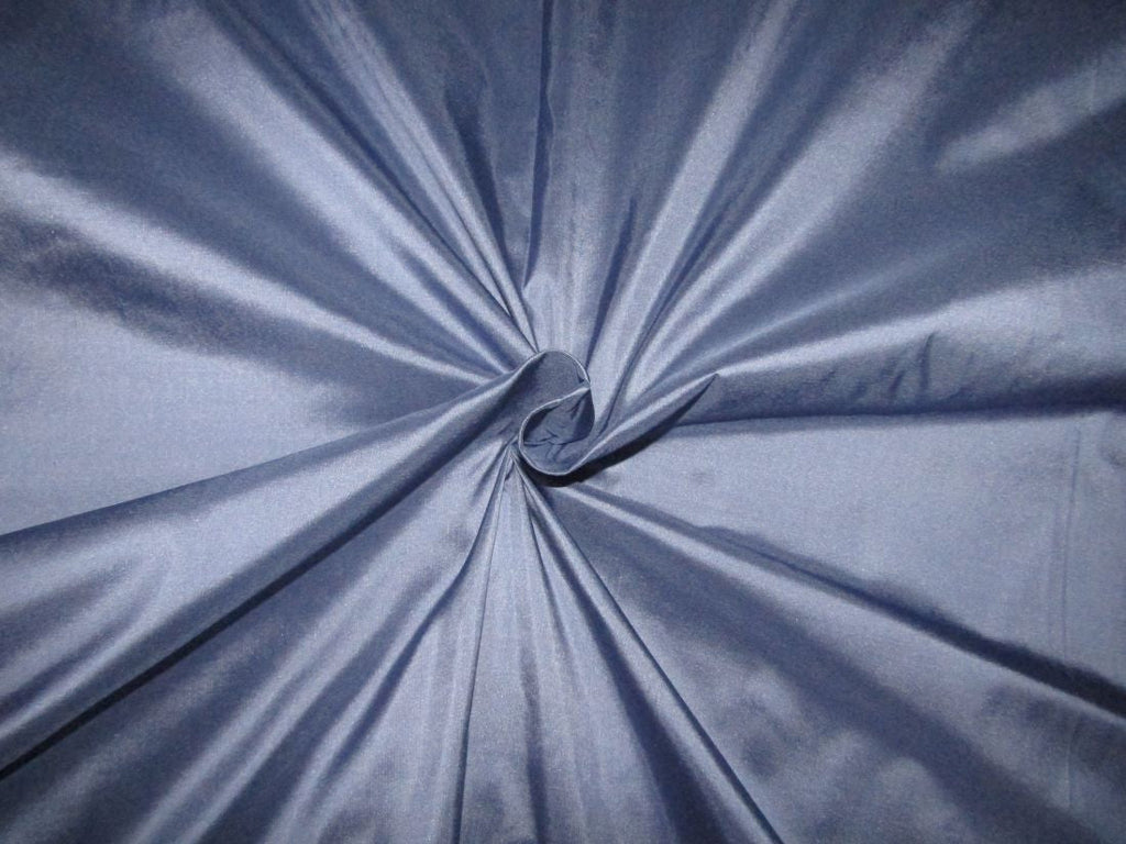 100% Pure SILK TAFFETA BLUE color 22 momme Fabric 54&quot; wide TAF249[1]