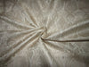 Silk Brocade Fabric ivory x metallic gold 44&quot; WIDE BRO239[1]
