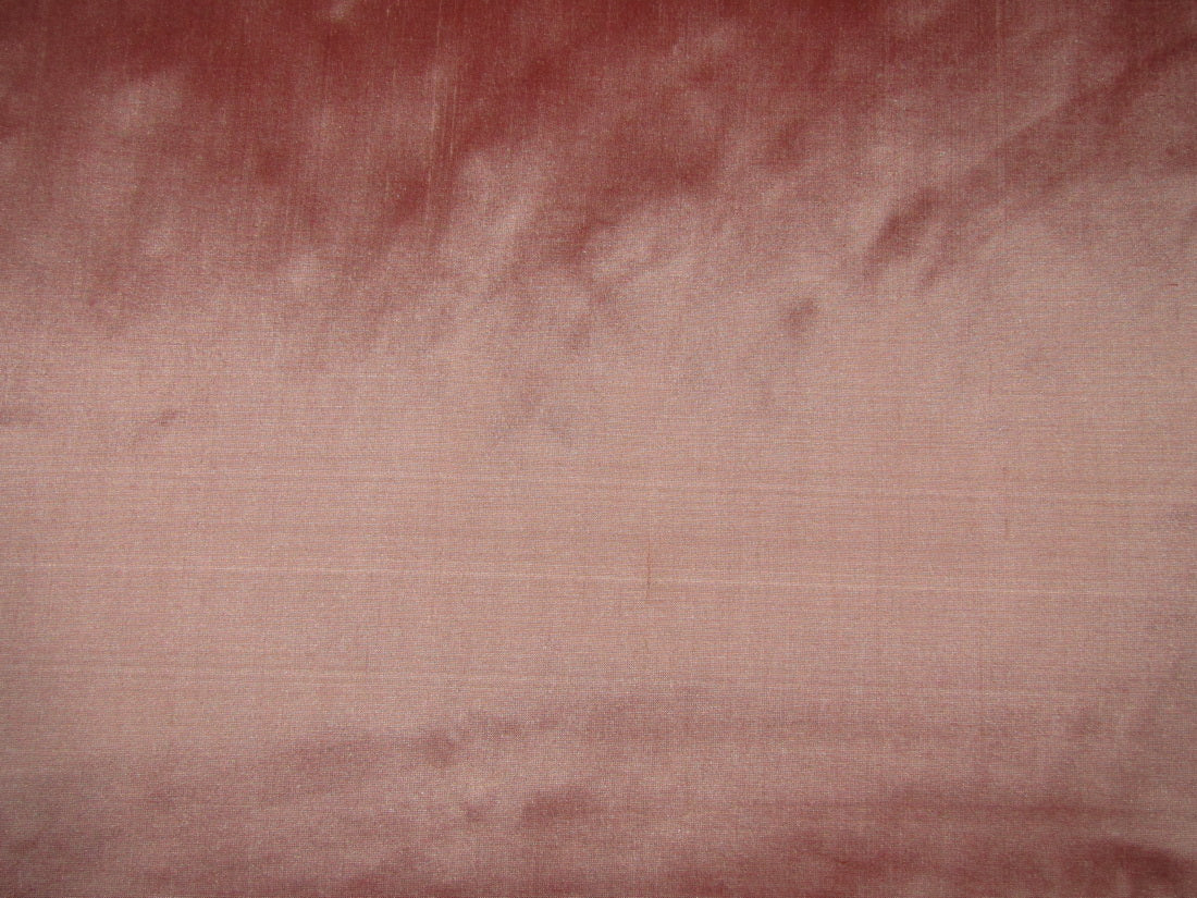 100% Pure Silk Dupion Fabric Rose Pink x red Color 54" wide DUP298[2]