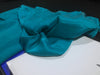100% Sand wash Silk Satin fabric 44&quot;wide-BLUE