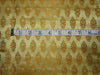 Silk Brocade fabric mustard gold color 44" wide BRO737[3]