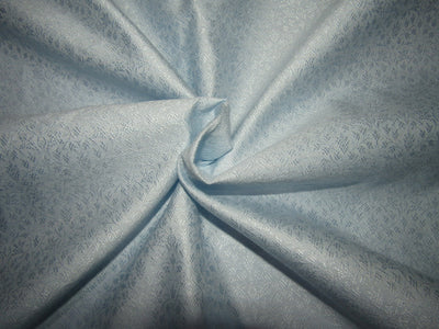 Silk Brocade fabric powder blue color 44" wide BRO738[2]