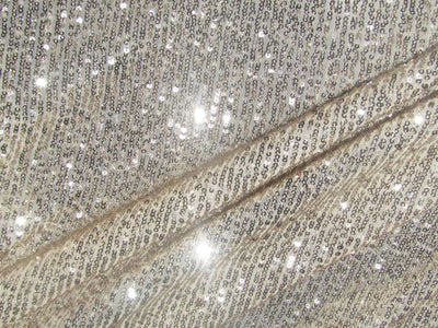 Lycra Net Fabric with SEQUENCE work 58&quot; Wide