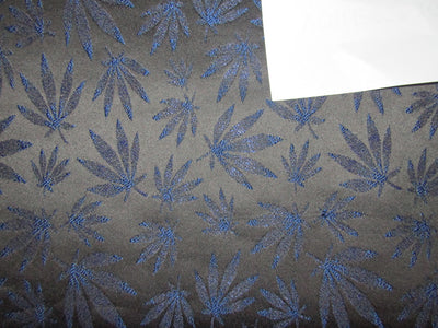 Silk Brocade fabric BLACK AND ROYAL BLUE color 58" wide BRO741[2]