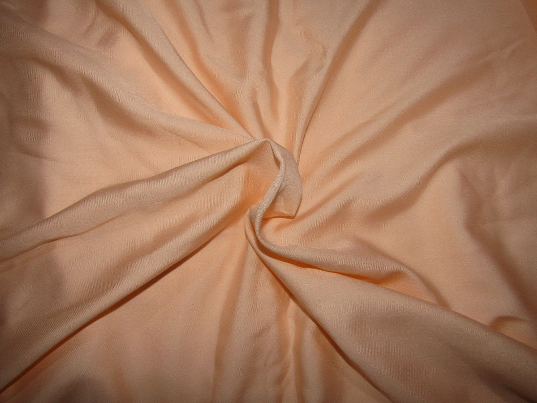Tencel Plain Pastel Peach Color Fabric ~ 58&quot; wide