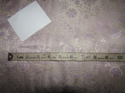 Silk Brocade FABRIC Lavender color 44" wide BRO18[4]
