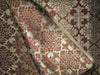 Silk Brocade fabric VESTMENT brown x gold color 44" wide BRO743[2]