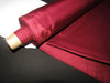 100% Pure Silk Dupion fabric burgundy color 54" wide DUP302_Roll