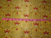 Silk Brocade metallic gold jacquard fabric 44" wide available in three colors BRO811