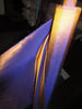 100% Pure silk dupion fabric Gold x Blue color 54" wide DUP303_Roll