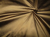 100% Pure silk dupion gold x black coloue54&quot; wide [DUP307roll]