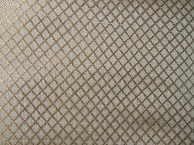 Silk Brocade fabric white ivory x metallic gold 44&quot;BRO749[1]