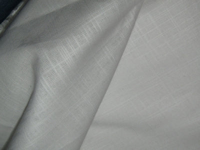 White cotton fabric with slubs 58&quot; wide