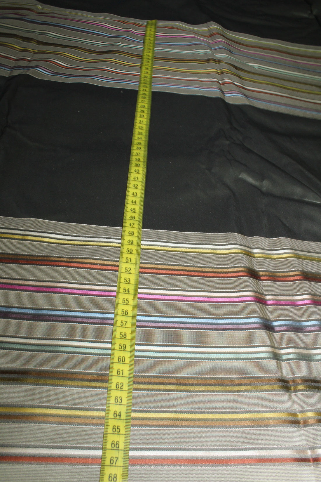 silk taffeta fabric multi color stripes 54" WIDE TAFS158[1]