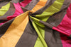 100% Silk Taffeta Fabric olive/brown/pink and sandalwood color satin stripes54&quot; TAFS159[1]