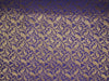 Brocade fabric purple x metallic gold color 44" wide BRO760A[3]