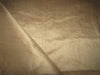 100% pure silk dupioni fabric golden beige 54" wide with slubs