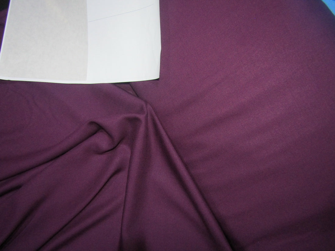 Tencel Plain Aubergine color Fabric ~ 44&quot; wide [10456]