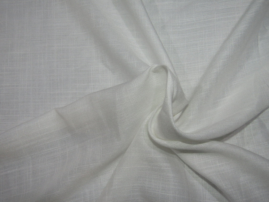 Tencel White Color with Slubs Fabric 44&quot; wide