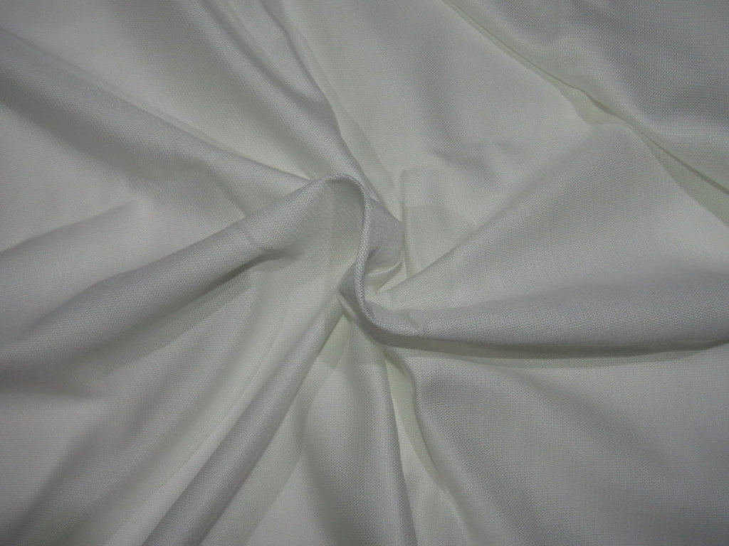 Tencel Linen Dobby Structured White Color Fabric 58&quot; wide