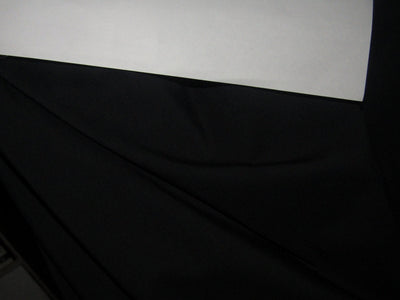 DOUBLE TWILL LYCRA BLACK FABRIC-58&quot; WIDE