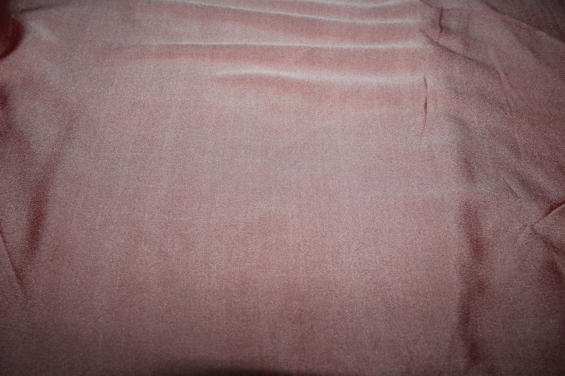 pinkish brown color crinkle chiffon fabric 44&quot; wide PKT#7 id=9273