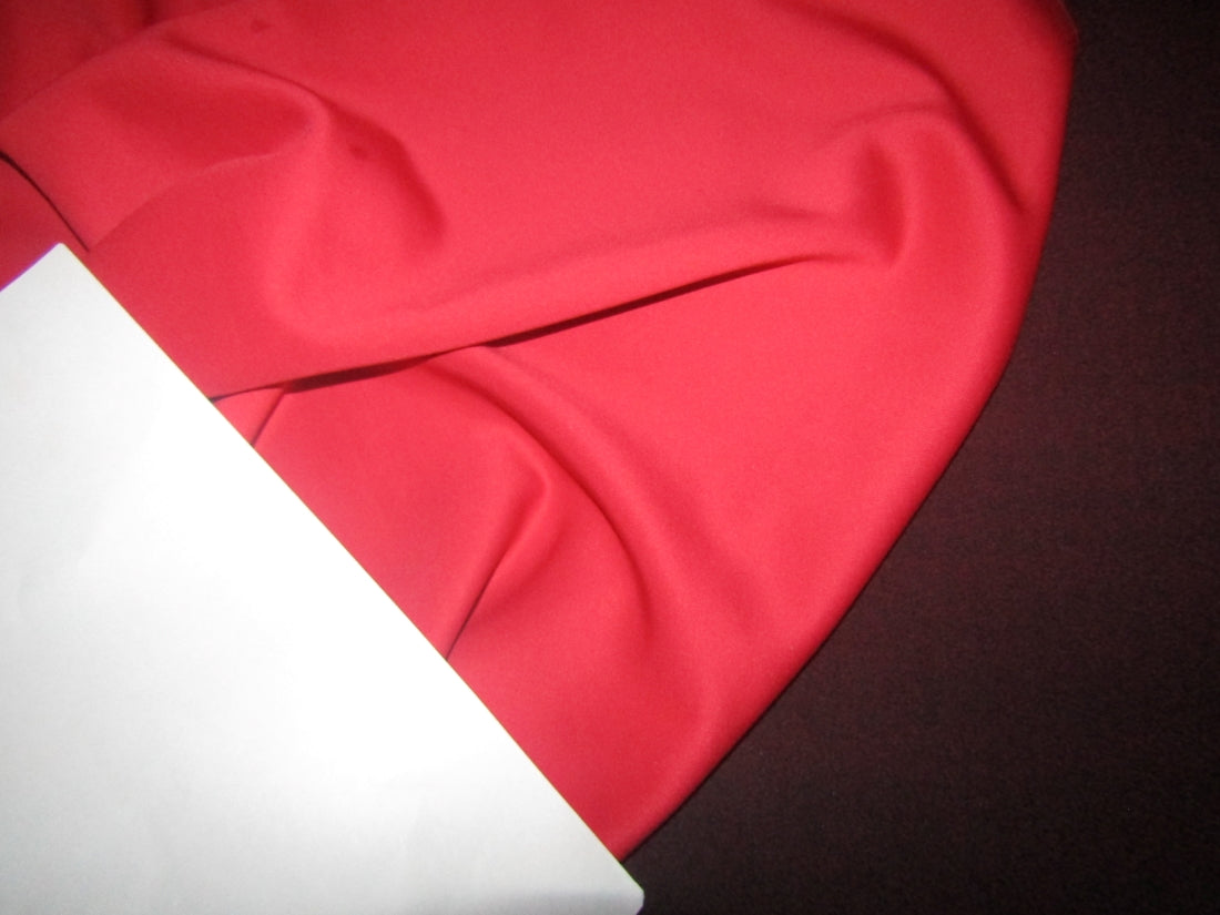 Reversable red  x brown Scuba air layer sandwich for fashion wear fabric ~58&quot; wide
