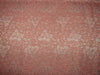 Brocade fabric peach,pink x metallic gold color 44" wide BRO763[1]