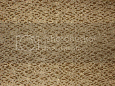 Silk Brocade fabric Gold color