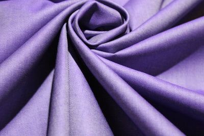 Zero iron purple fine Winkle Resistant Giza Cotton fabric 58&quot; wide