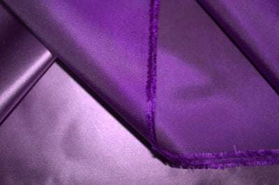 Silk Dutchess Satin Fabric Lavender x Purple Color 53 mm Reversable 54" Wide [7460]