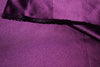 100% SILK DUTCHESS SATIN FABRIC EGGPLANT COLOR 43 MOMME 54" WIDE[8009]