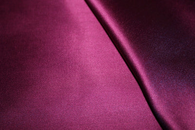 100% Silk Dutchess Satin plum x blue colour Heavy Weight 48 MOMME 60" wide reversable [8051]