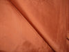 100% Pure silk dupion fabric Orange color 54" wide DUP315
