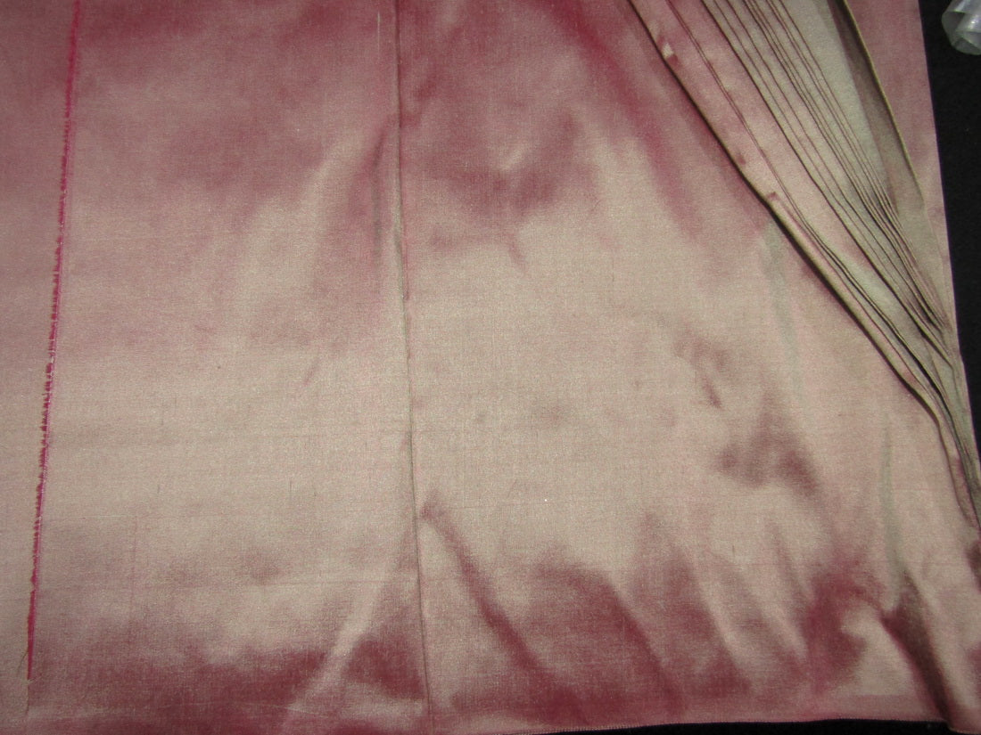100% Pure Silk Dupion Iridescent Pink 54&quot; wide DUP317[2]
