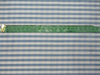 100% Pure Silk Dupion Fabric blue color plaids 54" wide DUP#C121[3]