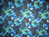 Customized Digital Prints On Neoprene Fabric blue and green floral 58&quot; WIDE