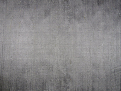 100% pure silk dupioni fabric silver grey x black 54" wide with slubs MM17[2]