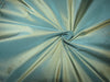100% Silk taffeta fabric 54&quot;wide iridescent sea blue x gold 40MM TAF302