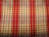 100% silk dupion Plaid fabric 54&quot; wide DUPNEWC5